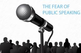 the fear of public speaking