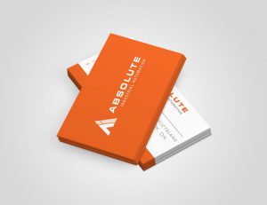 mainstream marketing portfolio absolute industrial business cards