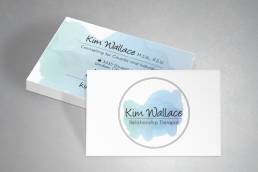 mainstream marketing portfolio kim wallace business cards