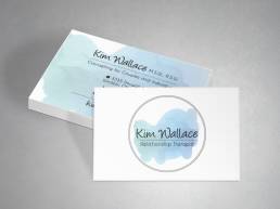 mainstream marketing portfolio kim wallace business cards