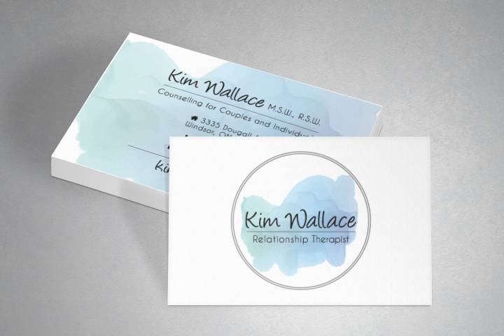 mainstream marketing portfolio kim wallace business cards