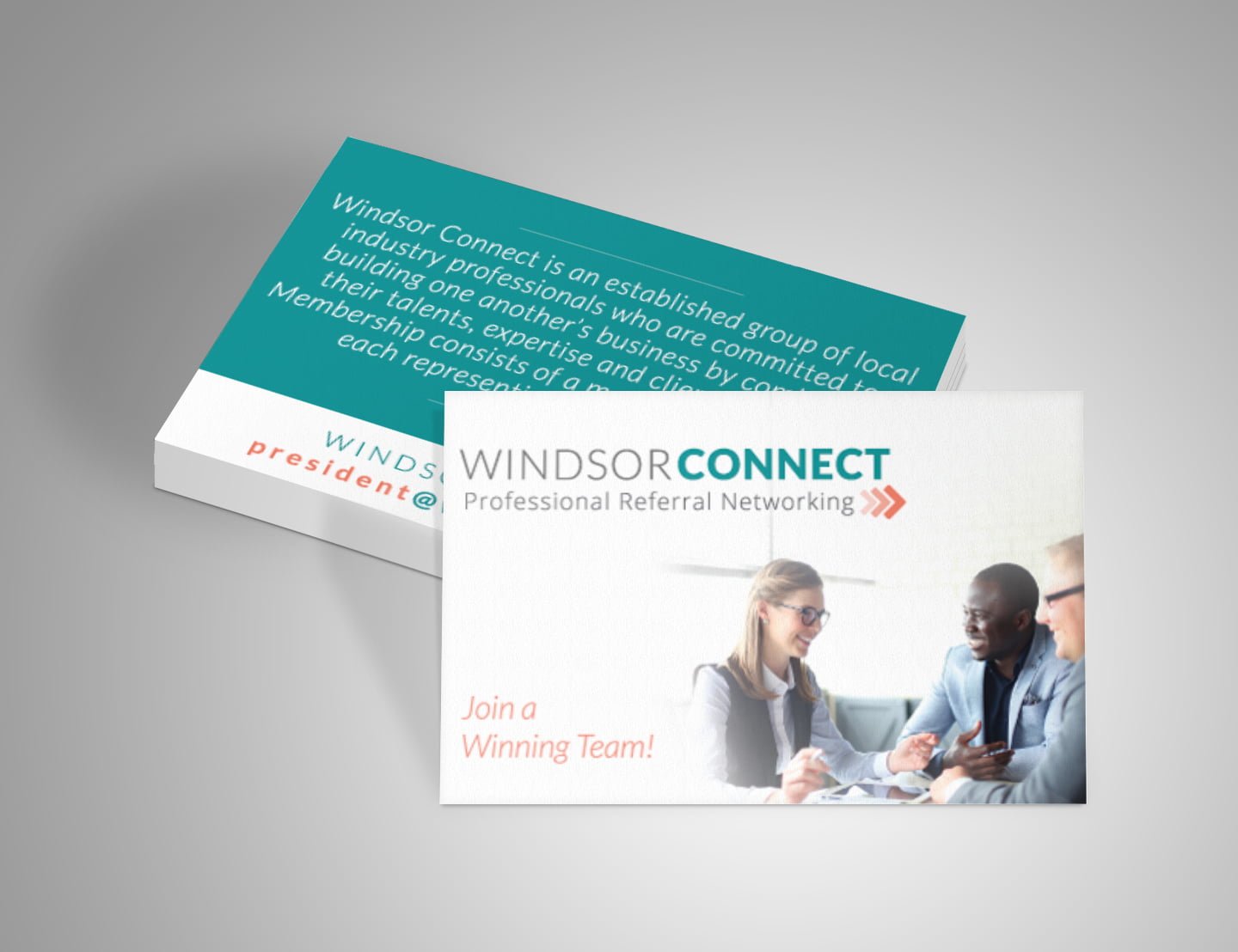 mainstream marketing portfolio windsor connect business cards